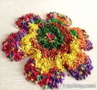 epdm rubber granule with various color