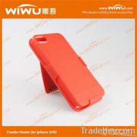 cell phone case with belt clip for iPhone 4