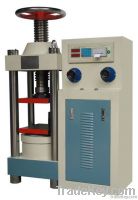 Hydraulic compression testing machine