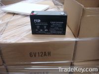 AGM Sealed lead acid battery 6V12AH