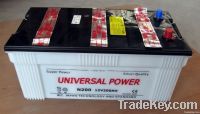 N200 12V 200AH Dry Charged Car