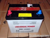 N50 12V 50AH Dry Charged Car