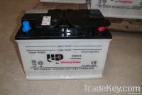 Dry Charged Car/automotive Battery DIN74