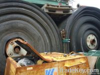 Used belt conveyor rubber belt