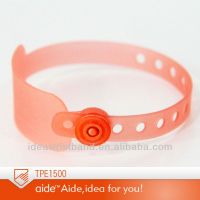 Eco-friendly plastic wristband TPE1500