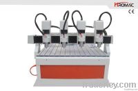 Four heads CNC Advertising router machine HROMAC-1224