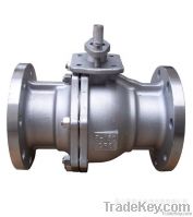 2PC Flanged Ends Metal Ball Valve