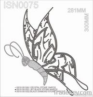 hot fix rhinestone motif