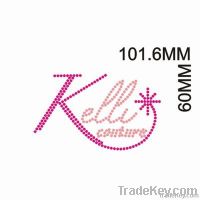 hot fix rhinestone motif