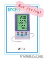 Digital Hygro-Thermometer DT-2 temperature and humidity display Large