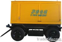 Mobile diesel generator set