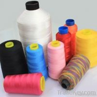 Spun polyester yarn