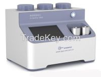 gas pycnometer analyzer for true density, open and closed porosity