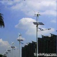 Solar/wind hybrid streetlights