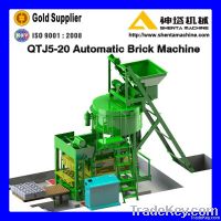 Concrete hollow brick making machine