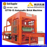 High efficiency cement hollow block making machine