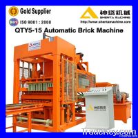 Automatic hydraulic cement block making machine