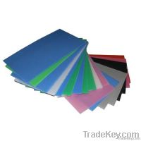 colorful pp fluted sheet