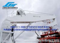 3T 15M Hydraulic Knuckle Boom Marine Crane