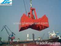 Single Rope Electro Hydraulic Clamshell Grab for Bulk Materials