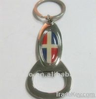 Bottle openers keychain with print logo