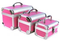 3pc Colorful Makeup Case Set