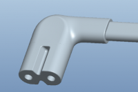 C7 connector, plug insert, C7 housing with terminal