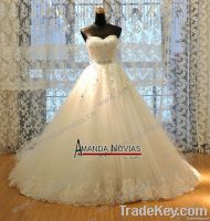 OEM Factory Designer Real Sample Wedding Dress Top Rank Quality