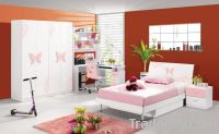 MDF Panels kids Bedroom Set