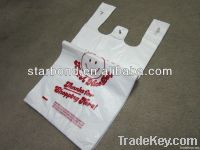 plastic printing shopping t-shirt bags