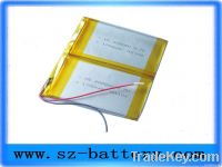 High Temperature Rechargeable 3.7v 3500mAh Polymer Battery for Tablet