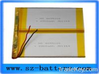 Rechargeable Lithium Polymer Battery 2900mAh 46110100 for Tablet PC