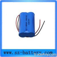 3.7v 4400mAh 18650 Rechargeable Lithium Ion Battery Pack for Portable