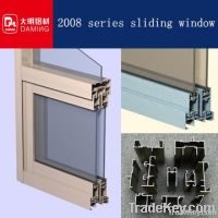 Powder Coating Painting Sliding Window Sections