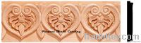 Hand carved wood moulding