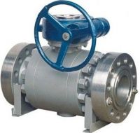 API STAINLESS STEEL FLANGE TYPE TRUNNION BALL VALVE