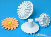 Plastic daisy cake decorations fondant plunger cutter