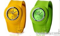 100% Pure Silicone Digital Slap Watch