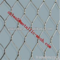 ss304\ss316 rope mesh and net for stair and zoo