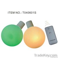 2013 new product led RGB remote control ball for christmas tree