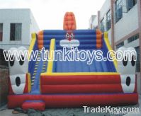 inflatable slide bounce castle castle obstacle race track