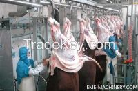 Cattle Abattoir (slaughter) Manual Over Head Convey Rail