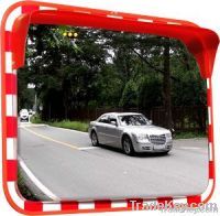 Convex traffic mirror