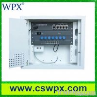 electronic multimedia distribution enclosure ftth