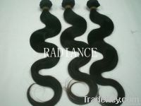 wholesale virgin peruvian human hair body wave remy hair weft