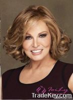 Raquel Welch Curly Long Medium Blonde Hairstyles Wig