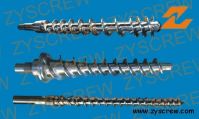 conical twin screw for extruder