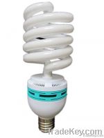 55w/80w/105w half spiral energy saving light