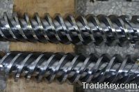 parallel/conical twin screw barrel for plastic