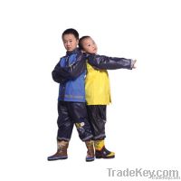 Kids Children boys girls pvc cartoon raincoat rain coat